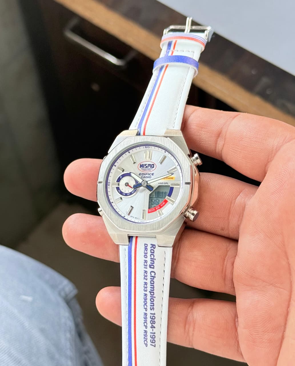 Casio Edifice NISMO Heritage ECB-S10NIS-7A Premium Racing Edition Watc