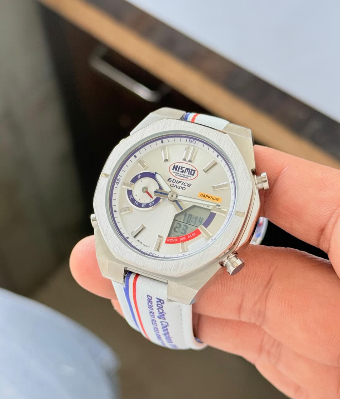 Casio Edifice NISMO Heritage ECB-S10NIS-7A Premium Racing Edition Watc