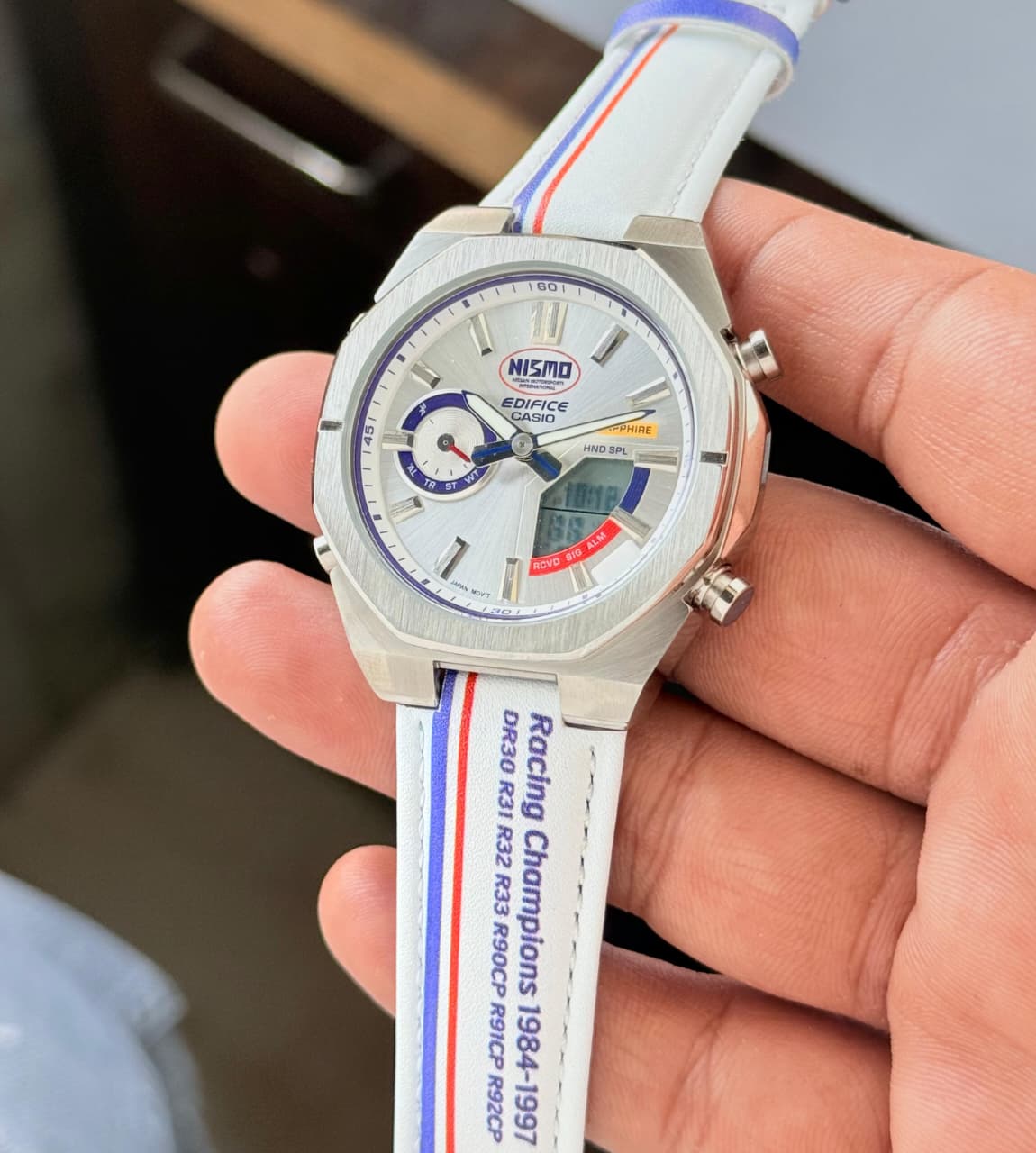 Casio Edifice NISMO Heritage ECB-S10NIS-7A Premium Racing Edition Watc