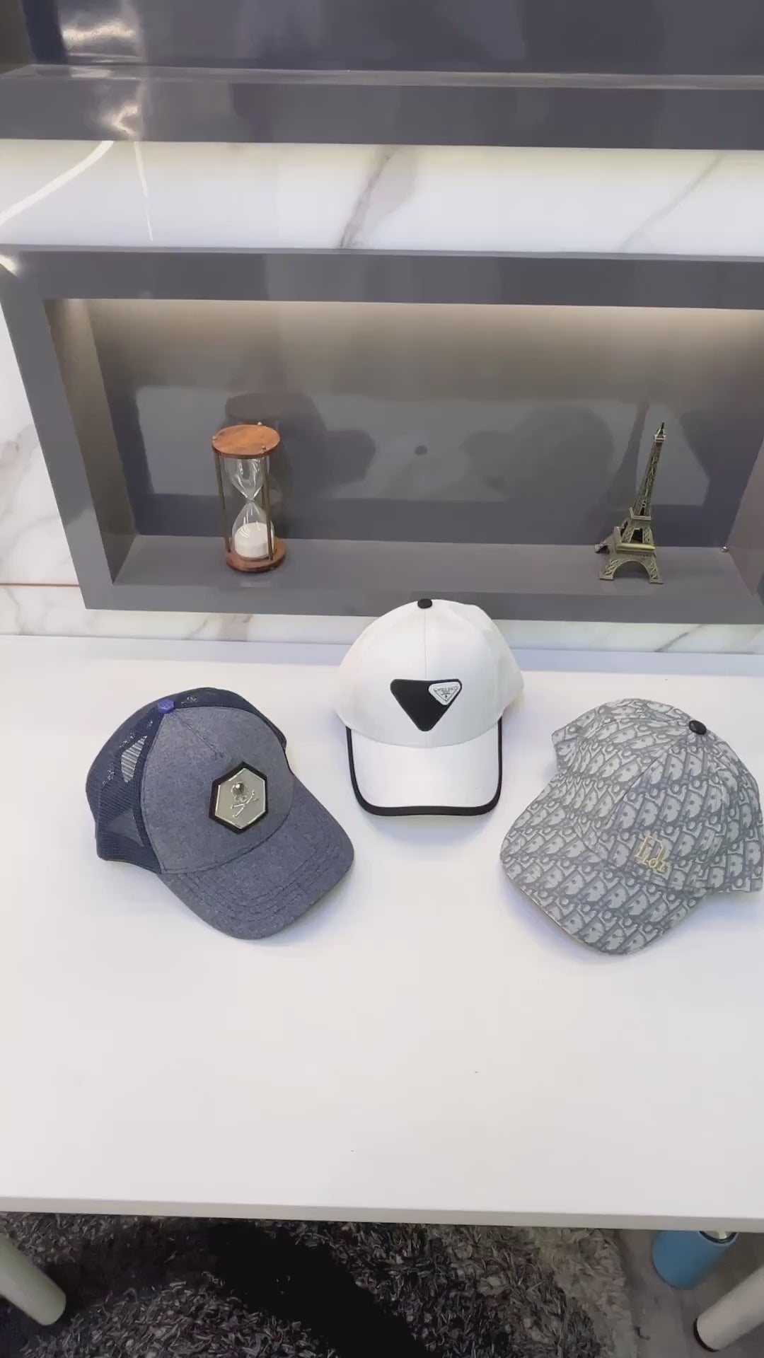Dior Oblique Canvas Baseball Cap ‘Dior Gray’ – Luxury Jacquard Monogram Heritage Headwear