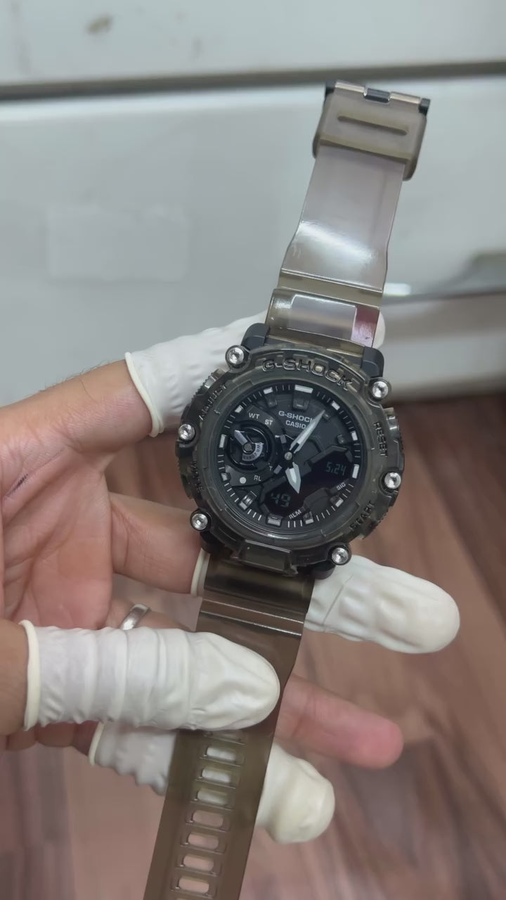 Casio G-Shock GA2200 Series Premium Carbon Core Watch – Black Edition