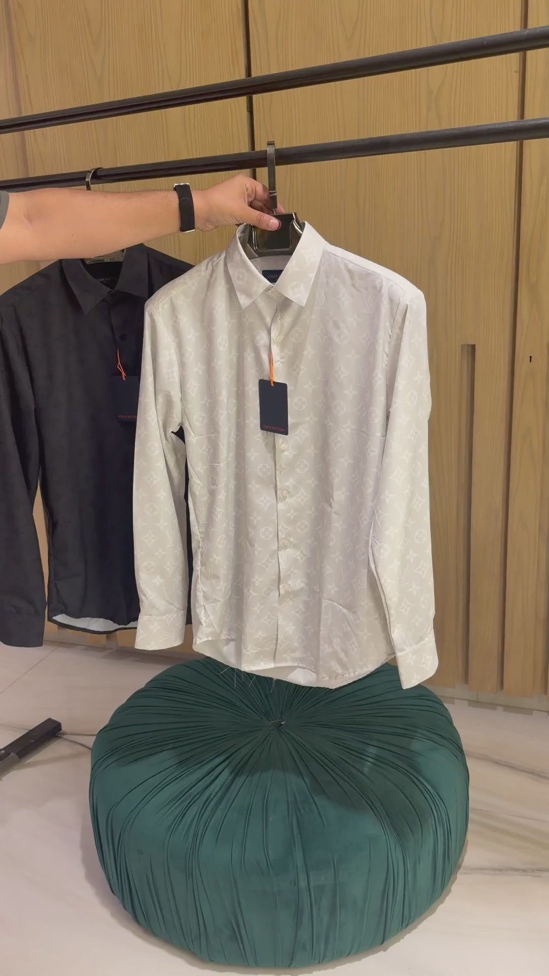 Gucci Imported Store Article Premium GG Monogram Shirt – Luxury Edition