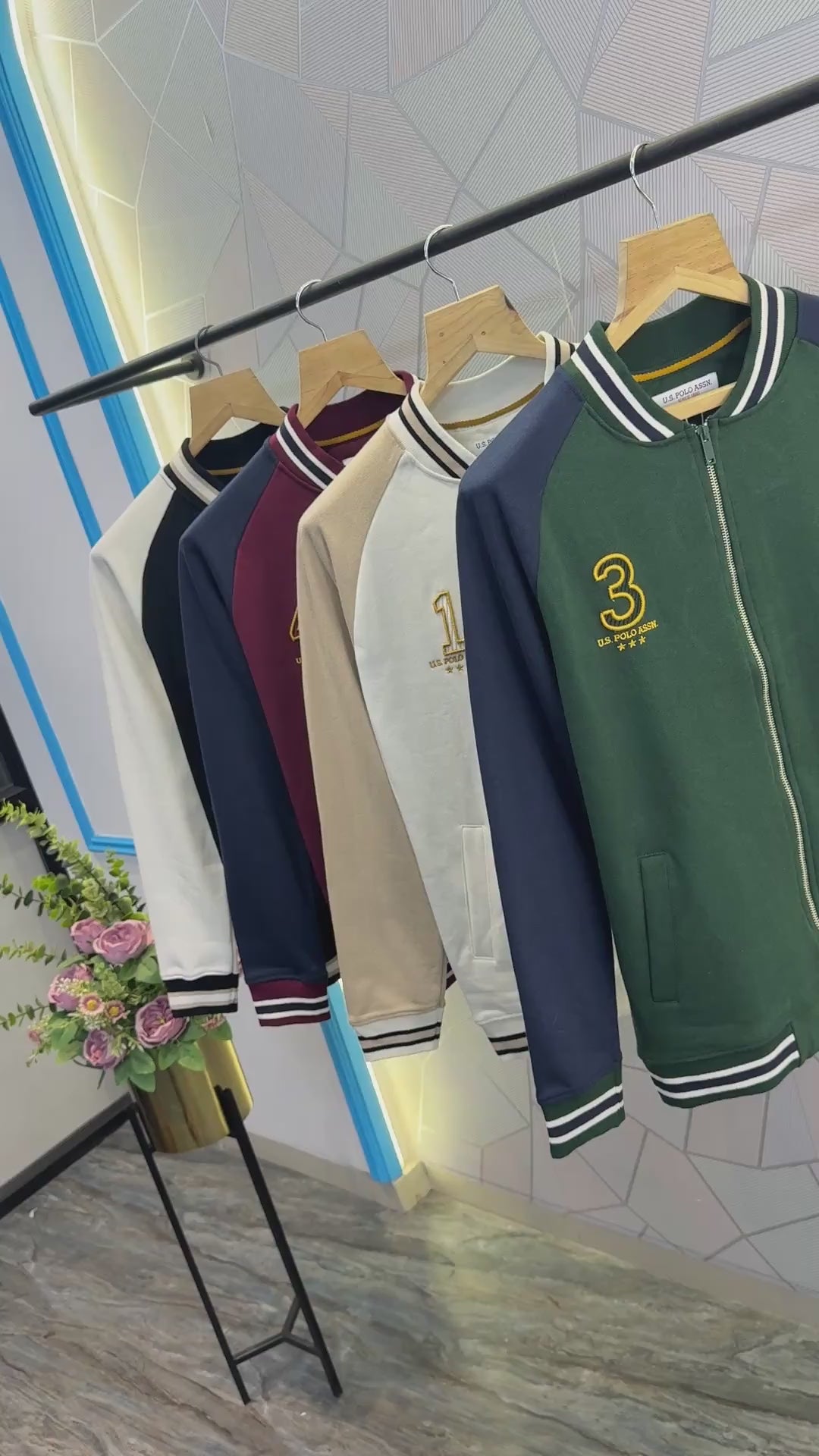 Men's Elite Pro Heritage Varsity Bomber Jacket – Premium High-Density Interlock Track Jacket