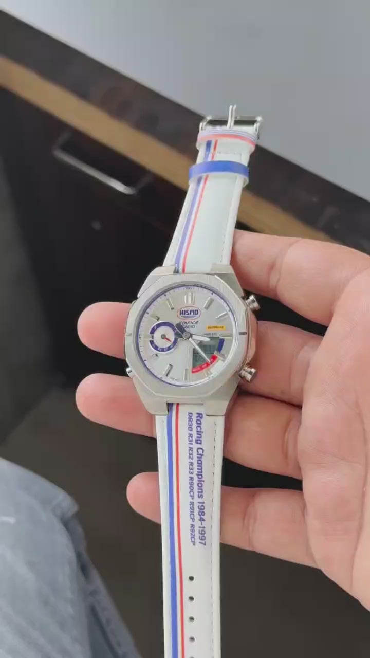 Casio Edifice NISMO Heritage ECB-S10NIS-7A Premium Racing Edition Watc