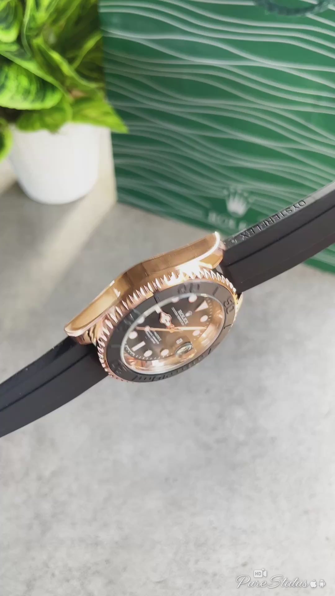 Rolex Oyster Perpetual Yach Master Battery Copper