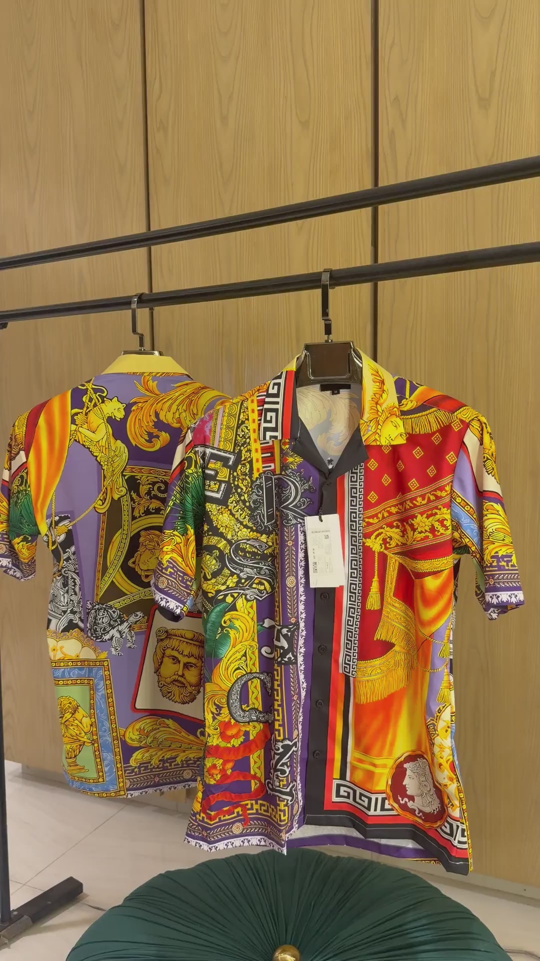 Versace Imported Store Article Premium Printed Shirt – Luxury Edition