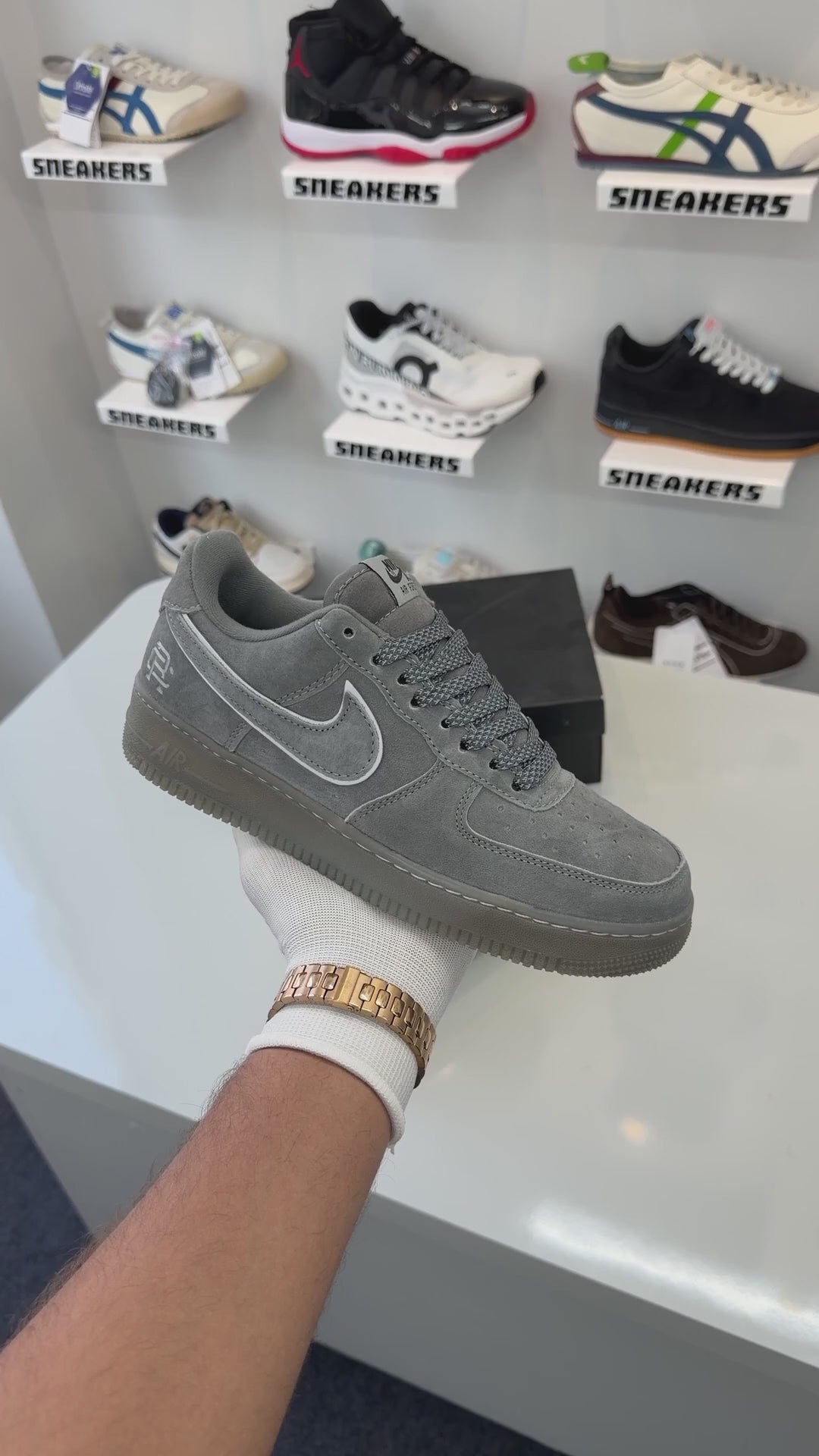 Nike Air Force 1 Low x Reigning Champ 'Grey Suede' (Premium Edition)