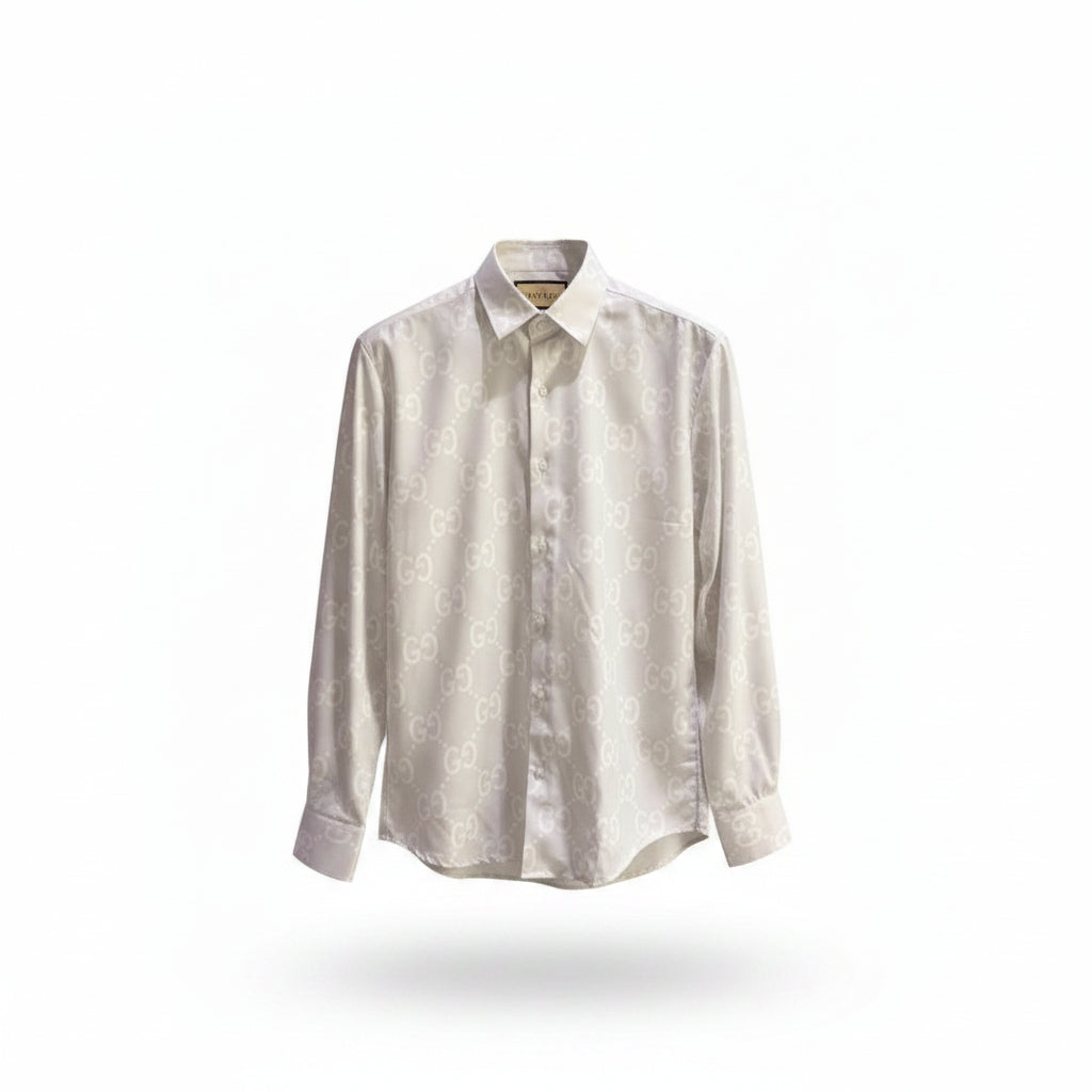 Gucci Imported Store Article Premium GG Monogram Shirt – Luxury Edition