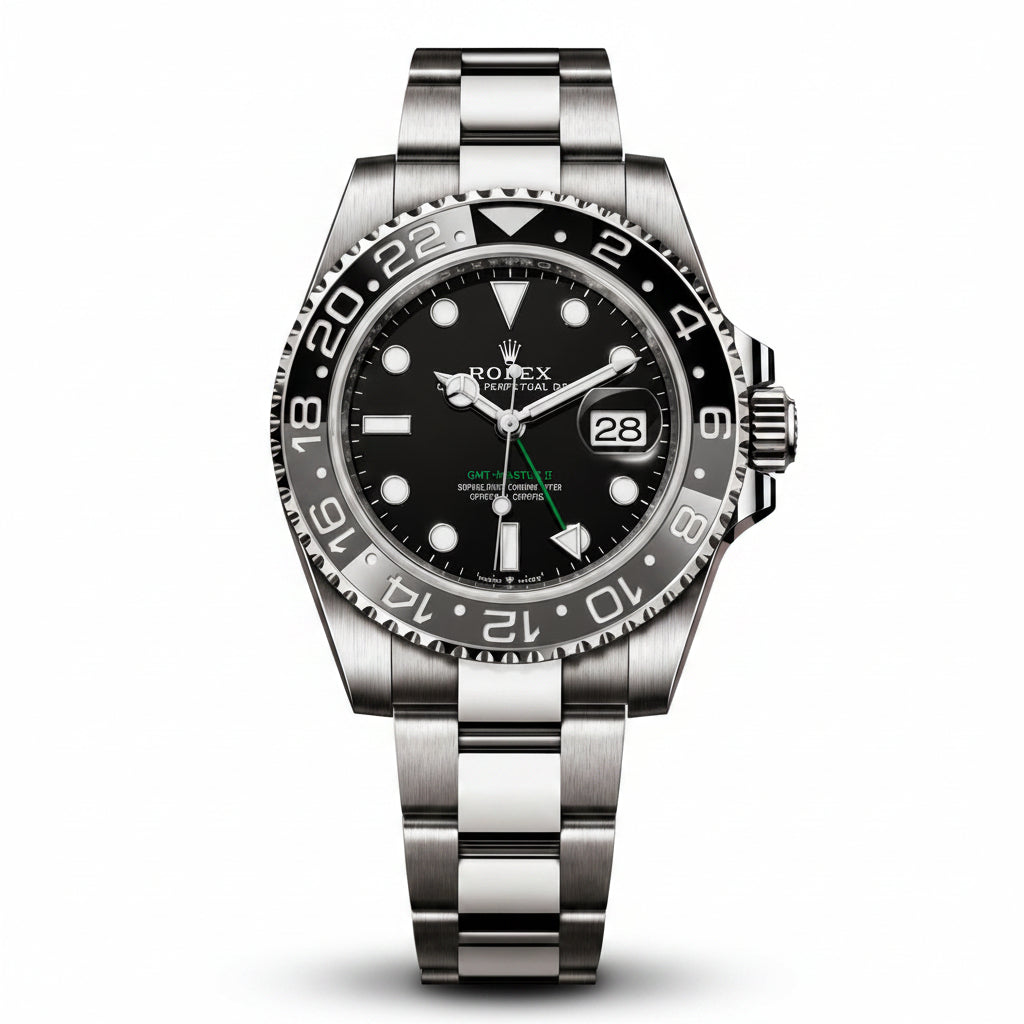 Rolex GMT-Master II 'Sprite' Green and Black Ceramic Automatic Men's Watch