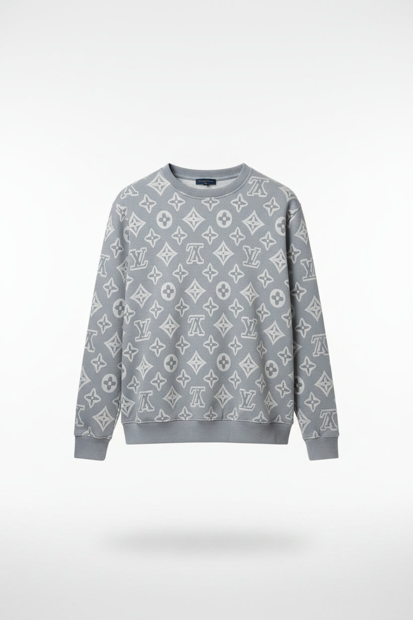 L.V. Classic Monogram Jacquard Sweatshirt