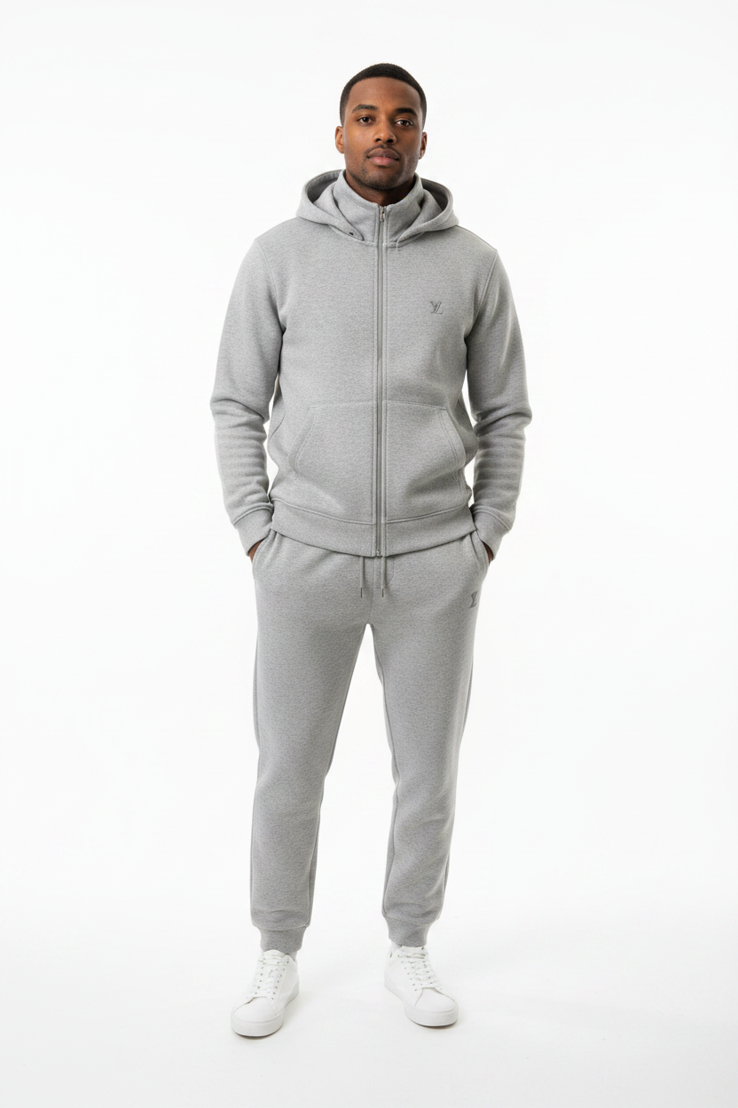 Louis Vuitton Damier Signature Imported Super Premium Track Suit Collection