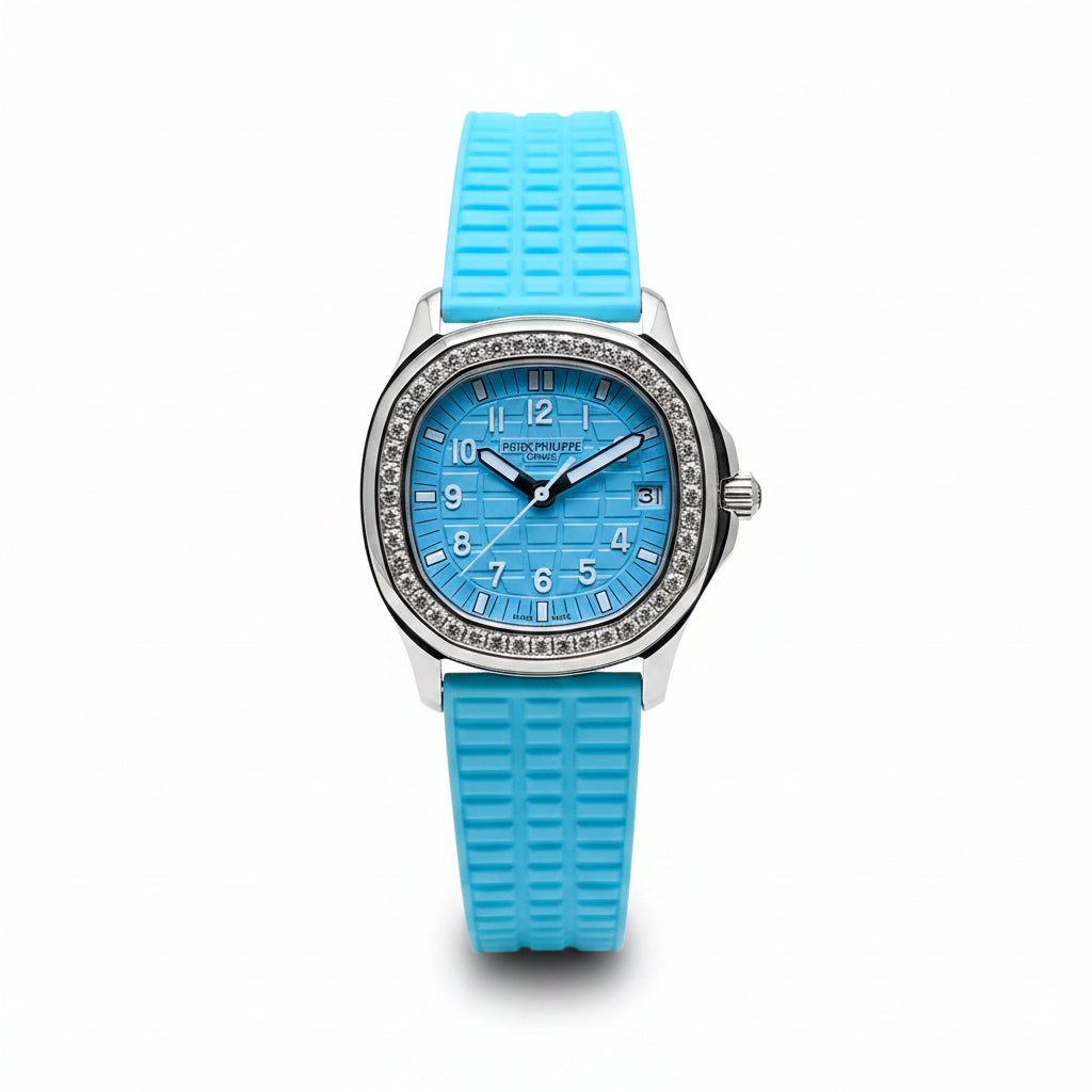 Patek Philippe Aquanaut Luce Ice-Blue Dial Swiss ETA Women's Watch