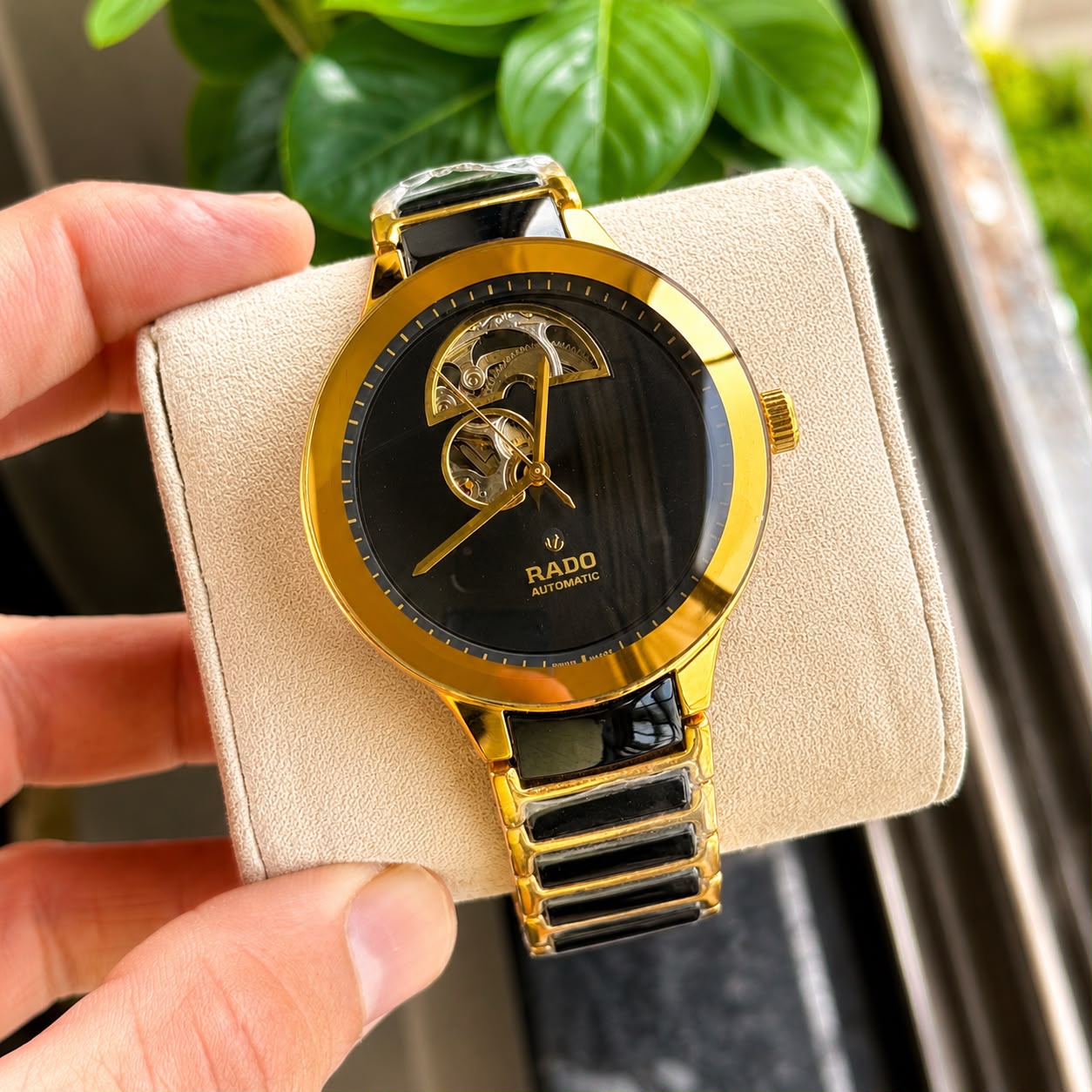 Rado Centrix Automatic Open Heart Jubilé Dual-Tone Men's Watch