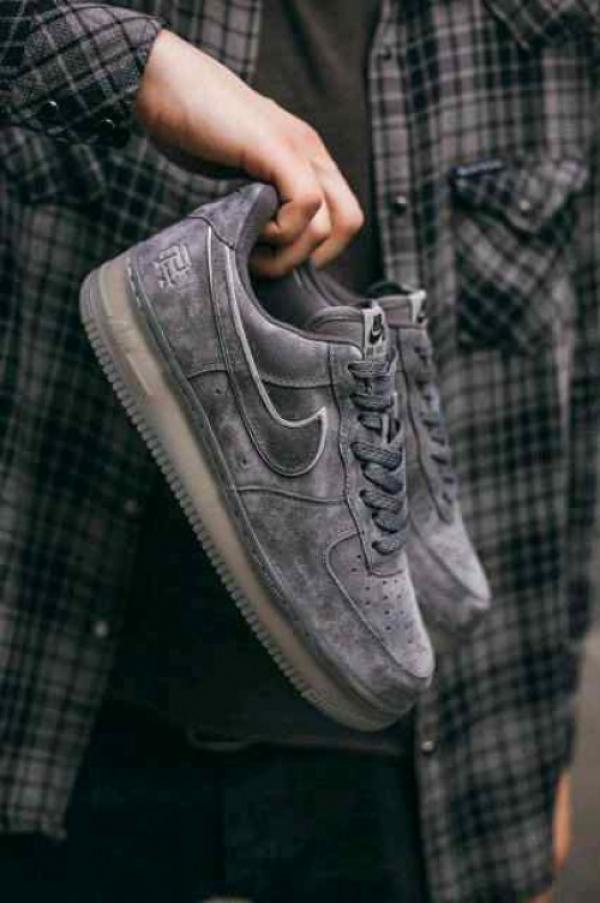 Nike Air Force 1 Low x Reigning Champ 'Grey Suede' (Premium Edition)