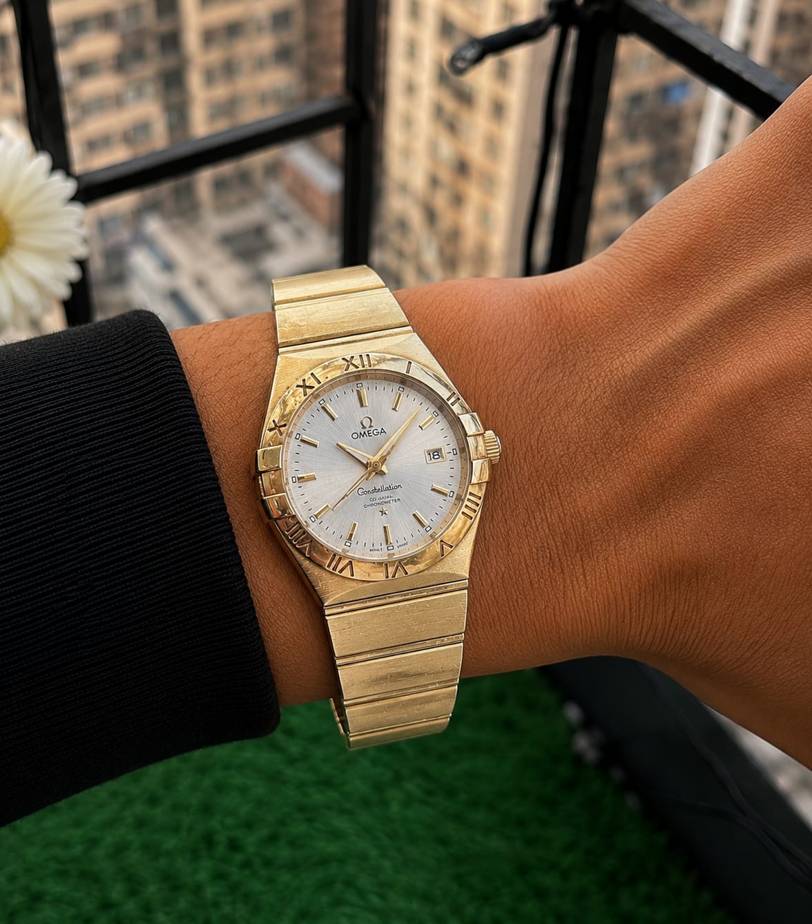 Omega Constellation Co-Axial Premium Gold Edition Men's Watch
