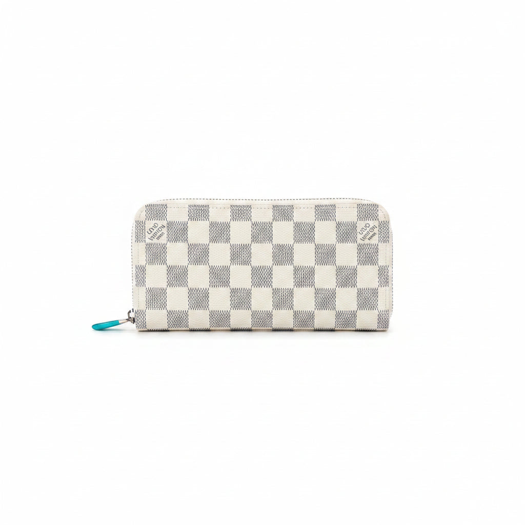 Louis Vuitton Zippy Damier Canvas Premium Long Zipper Wallet