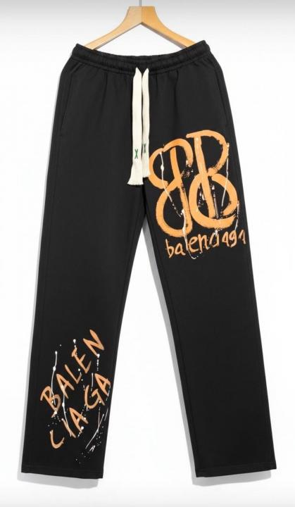Balenciaga Premium Spray Printed Lower – BB Graffiti Edition (Imported)