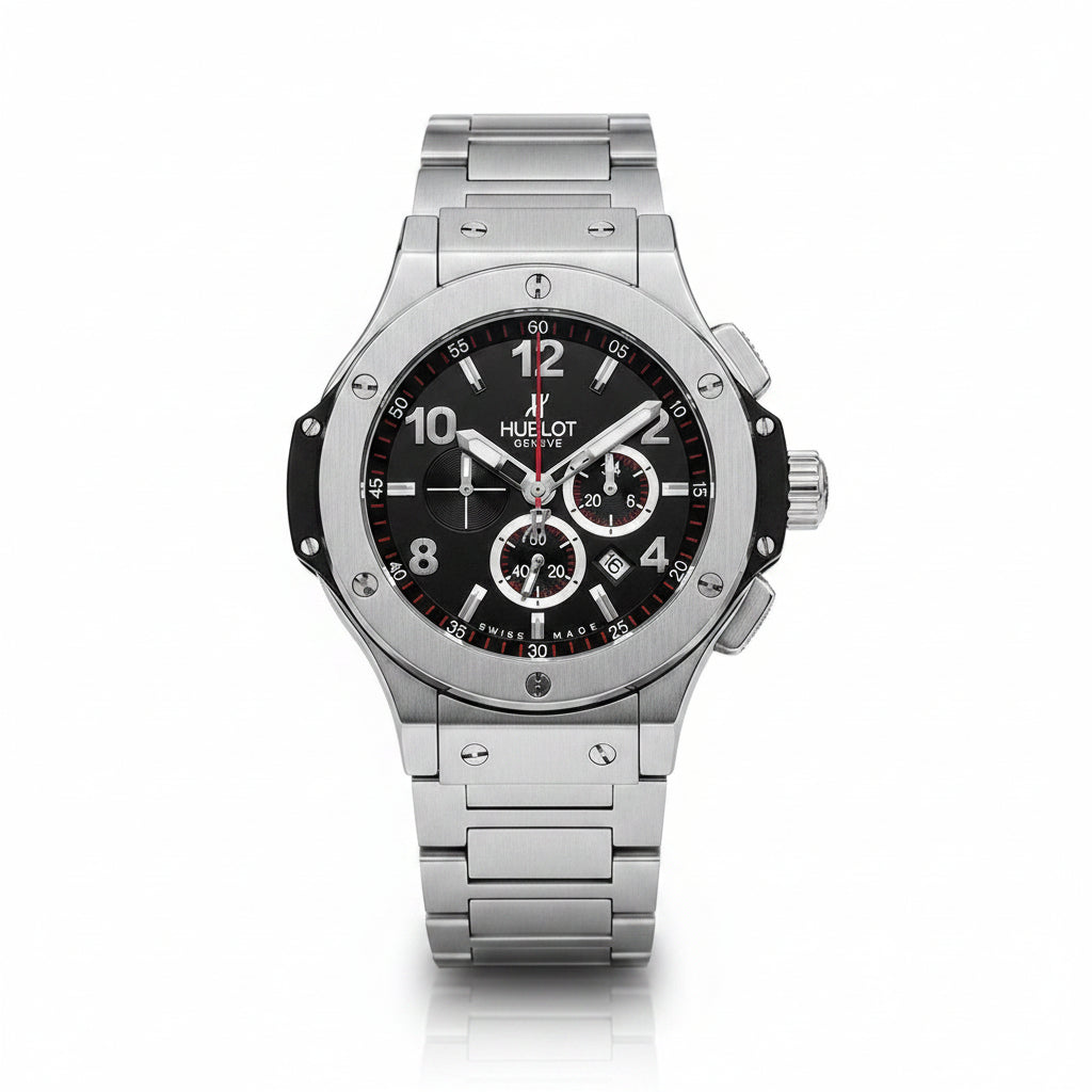 Hublot Big Bang Full Matte Grey Rose Edition Chronograph Watch for Men