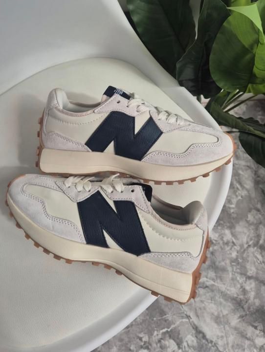New Balance 327 'Moonbeam Navy' Premium Unisex Sneakers