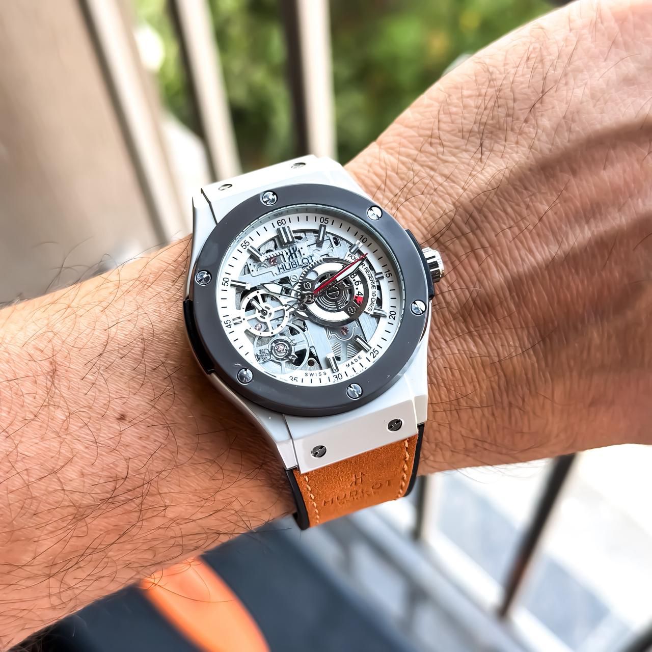 Hublot Classic Fusion Limited Edition Automatic Men's Watch - Silver & White Dial