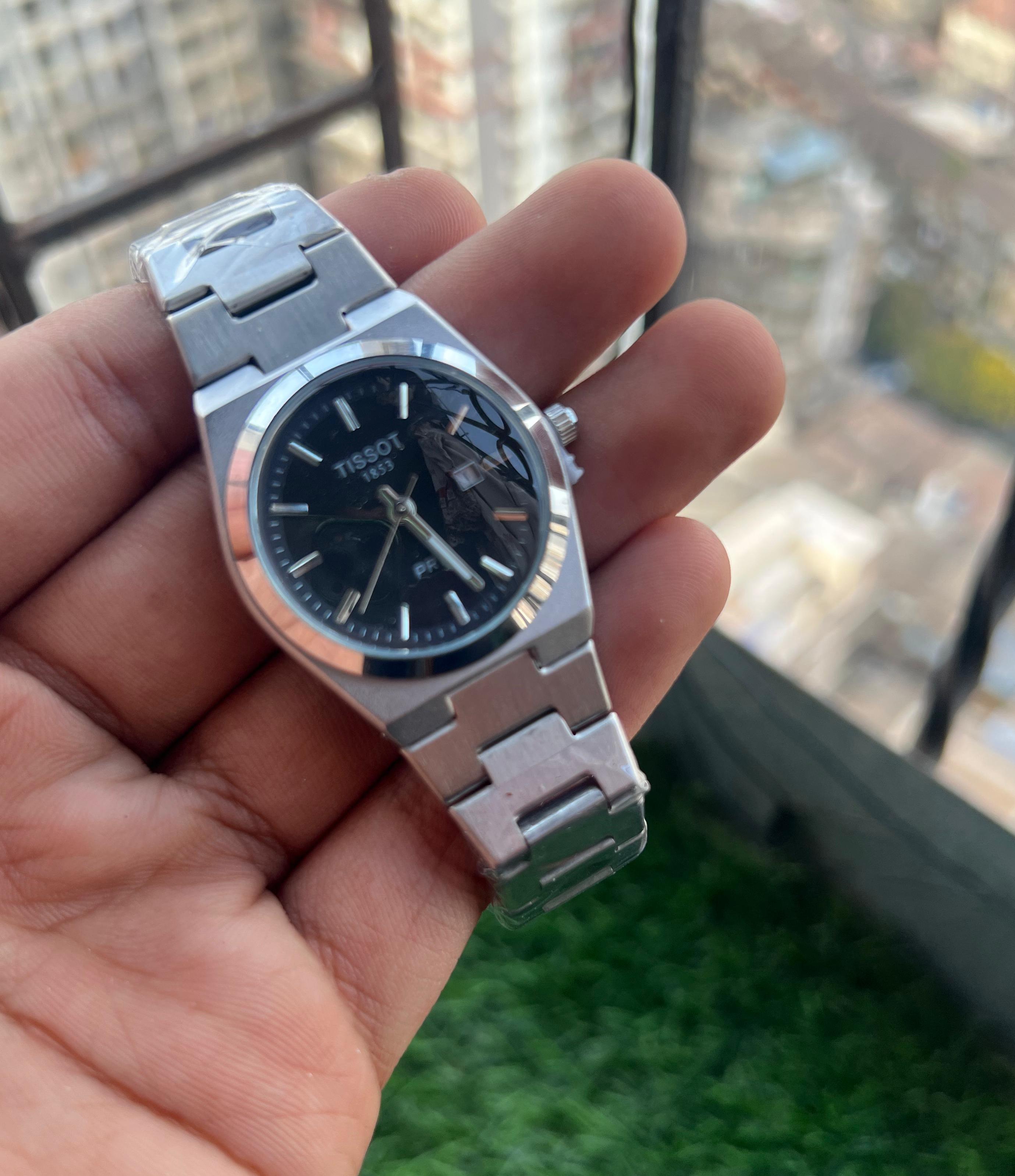 Tissot PRX Quartz Elegance Men's Watch with Integrated Steel Bracelet
