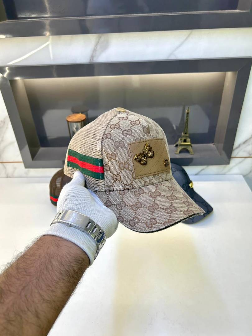 Gucci Interlocking GG Monogram Print Premium Trucker Cap Collection (F3490-A4)