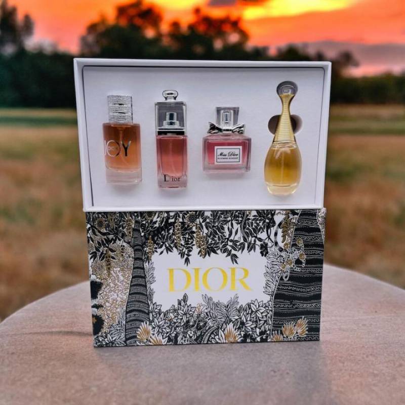 Dior Miniature Perfume Gift Set (4-in-1 Luxury Fragrance Collection)