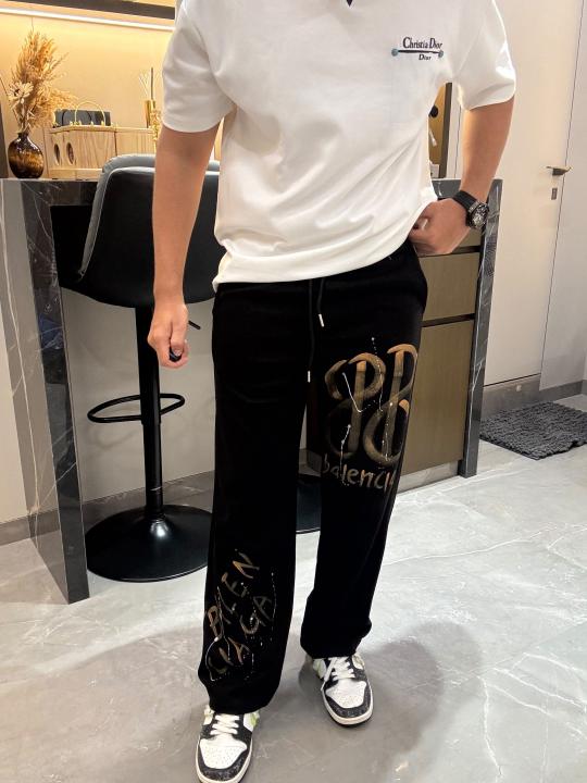 Balenciaga Premium Spray Printed Lower – BB Graffiti Edition (Imported)