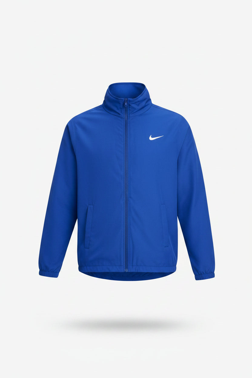 N.K. Dri-Fit Technical Lightweight Windbreaker Track Jacket in Royal Blue