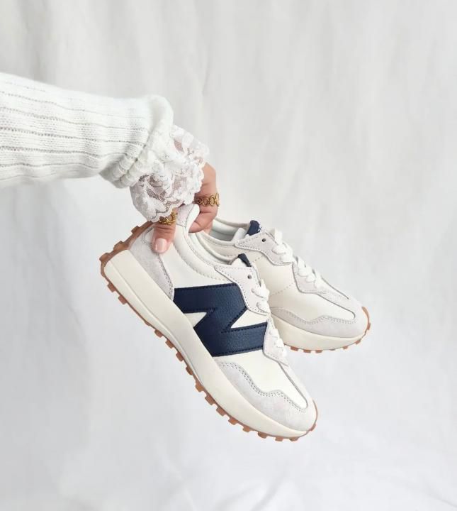 New Balance 327 'Moonbeam Navy' Premium Unisex Sneakers