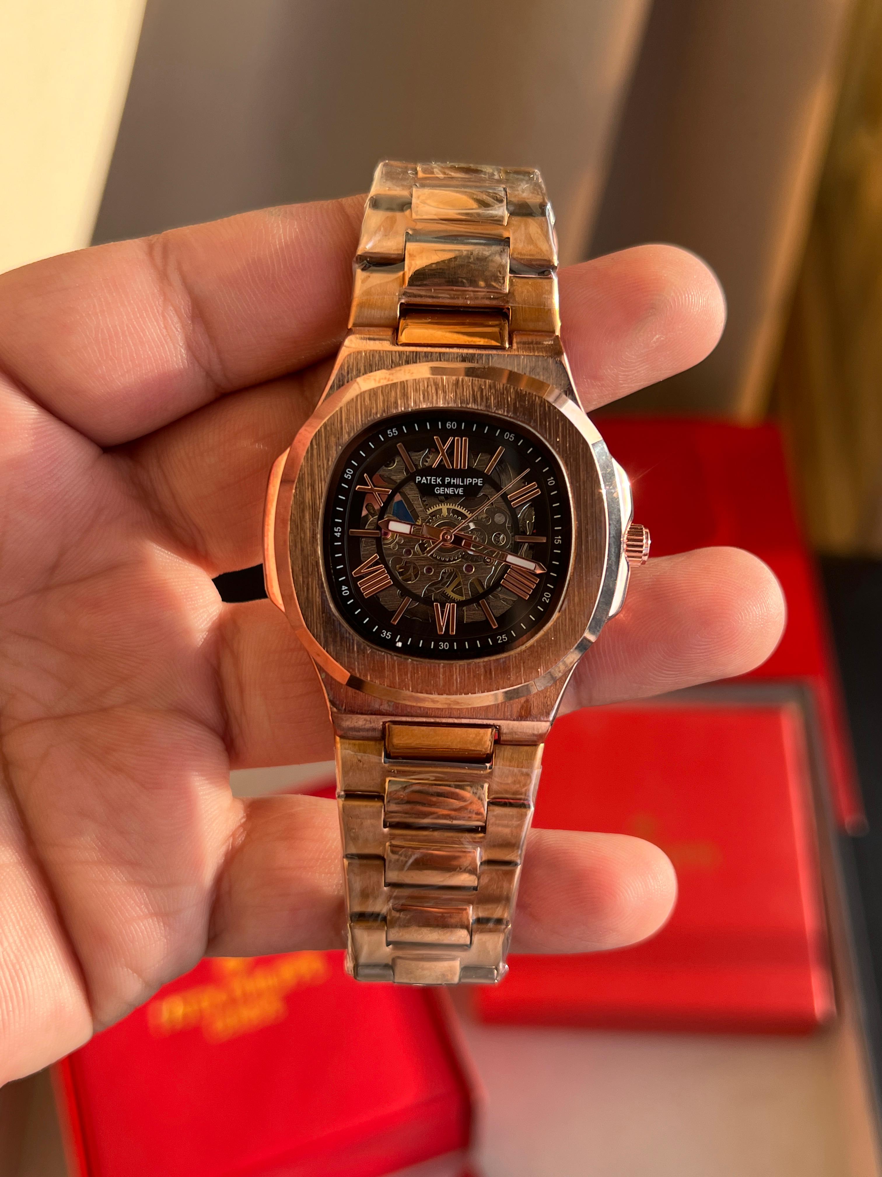 Patek Philippe Nautilus Premium Skeleton Dial Automatic Men's Watch