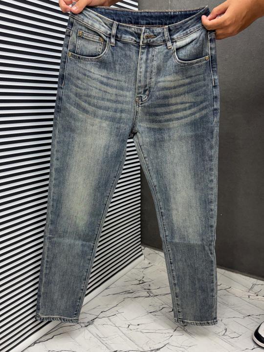Louis Vuitton Premium Hyperflex Denim Jeans – LV Yellow Bandana Pocket Edition