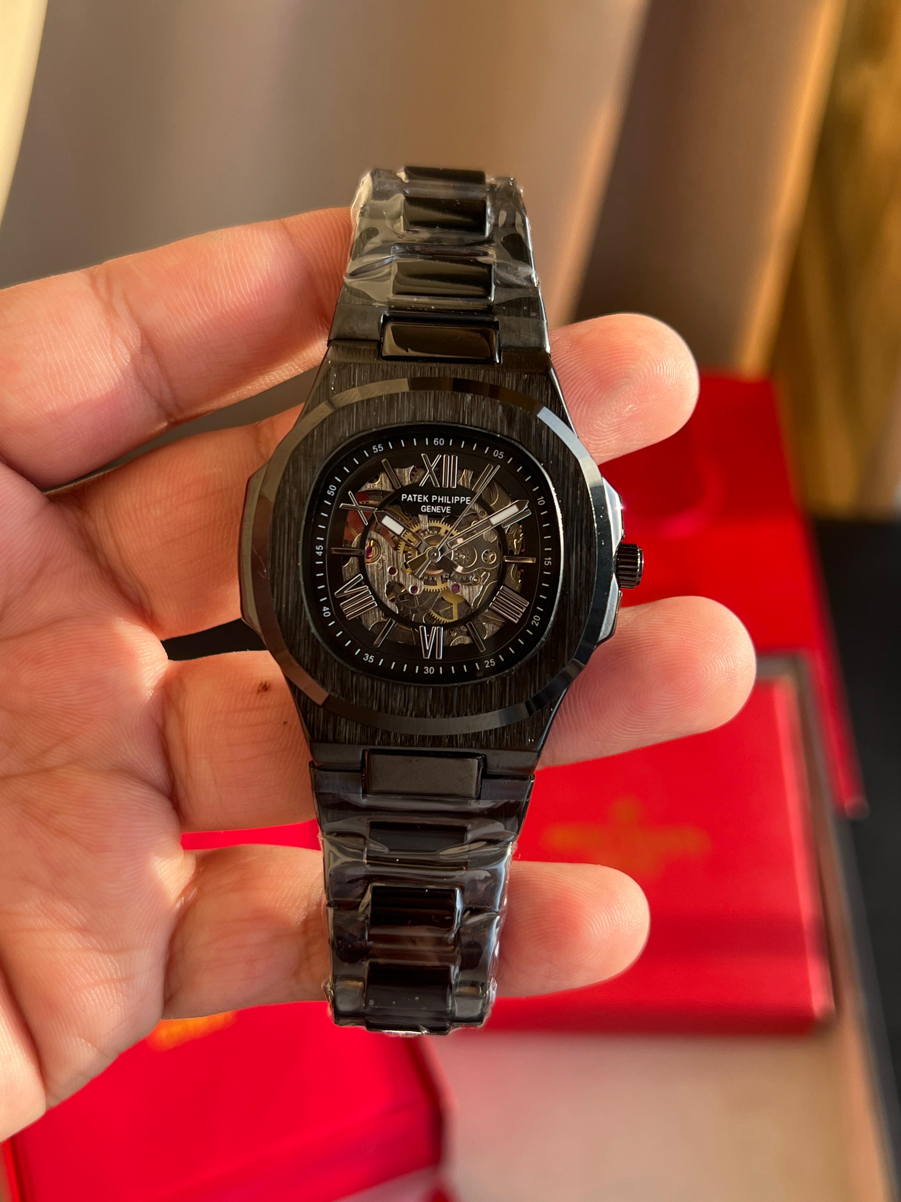 Patek Philippe Nautilus Premium Skeleton Dial Automatic Men's Watch