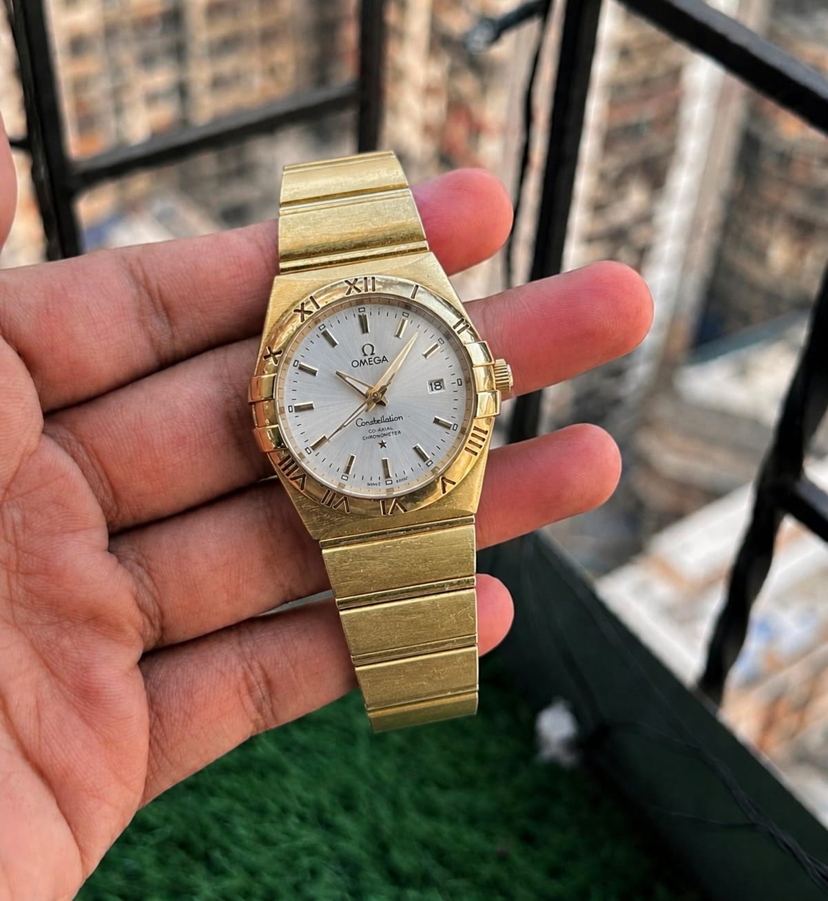 Omega Constellation Co-Axial Premium Gold Edition Men's Watch