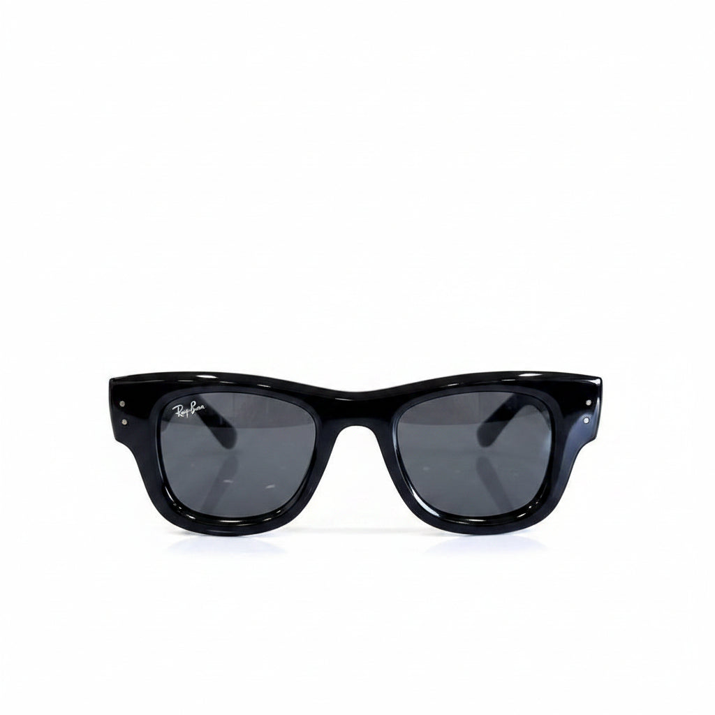 Ray-Ban x AWGE Special Edition Rhinestone Wayfarer Sunglasses in Gloss Black