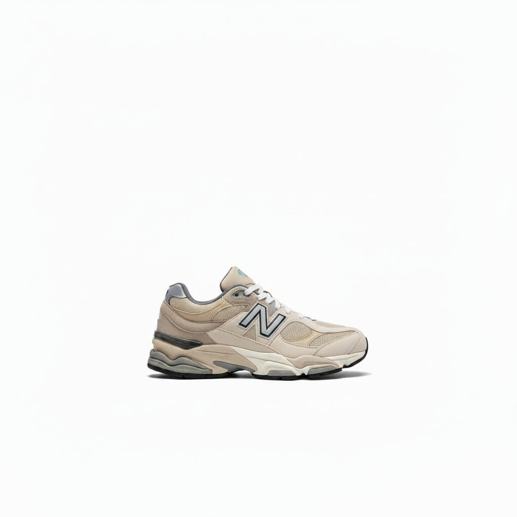 New Balance 9060 ‘Rain Cloud’ Grey Luxury Lifestyle Sneakers – Premium Chunky Retro-Futuristic Running Shoes