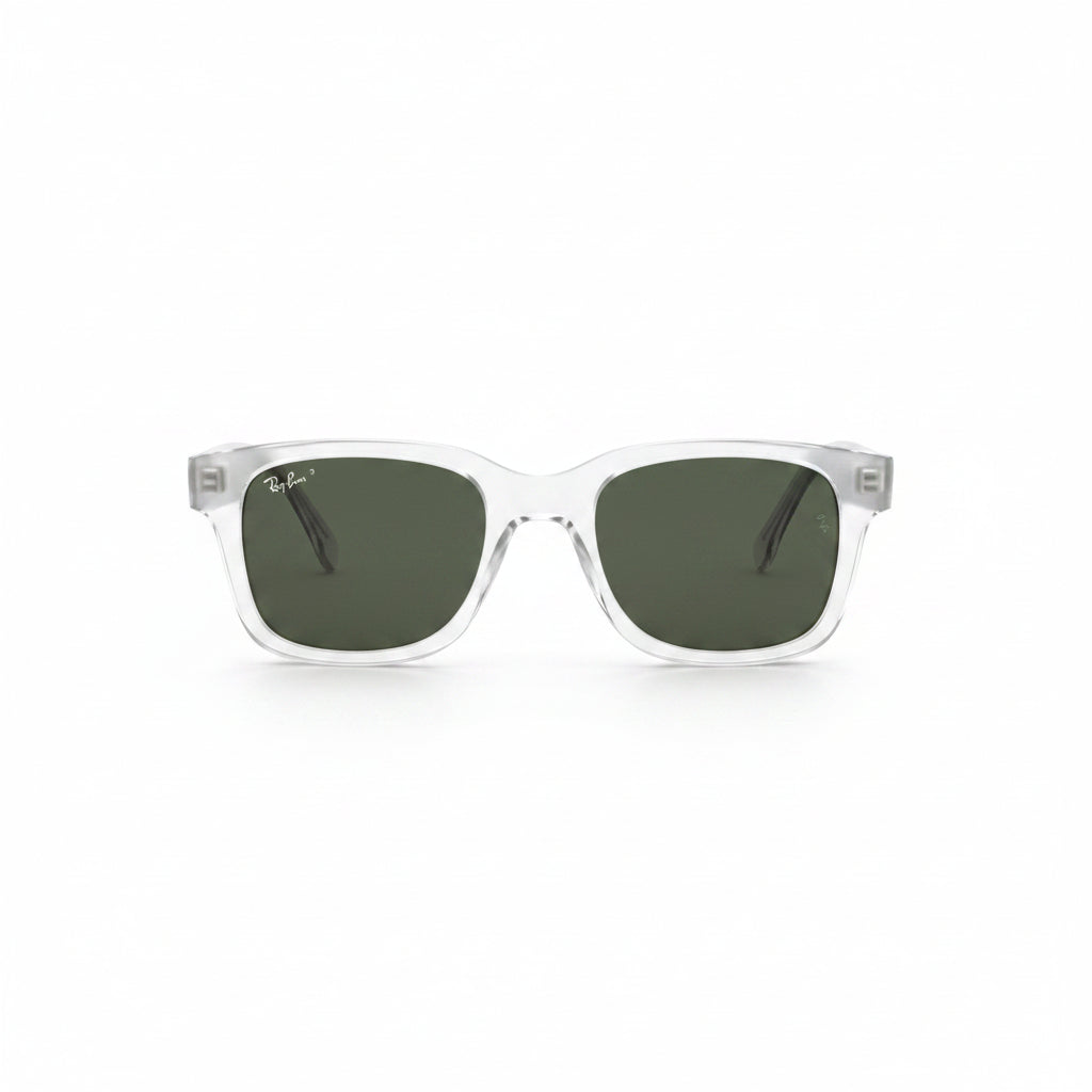 Ray-Ban Tech Series Polarized Square Sunglasses in Transparent Grey