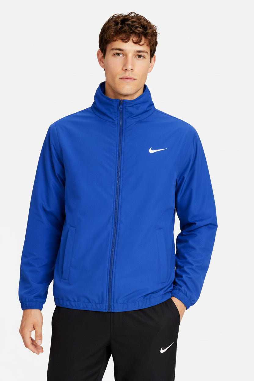 N.K. Dri-Fit Technical Lightweight Windbreaker Track Jacket in Royal Blue