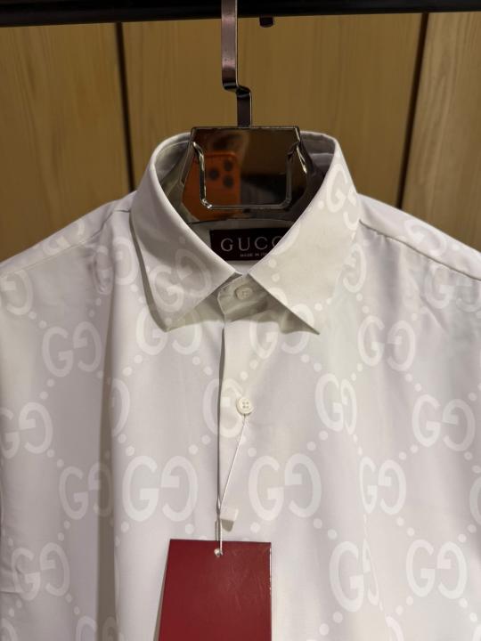 Gucci Imported Store Article Premium GG Monogram Shirt – Luxury Edition