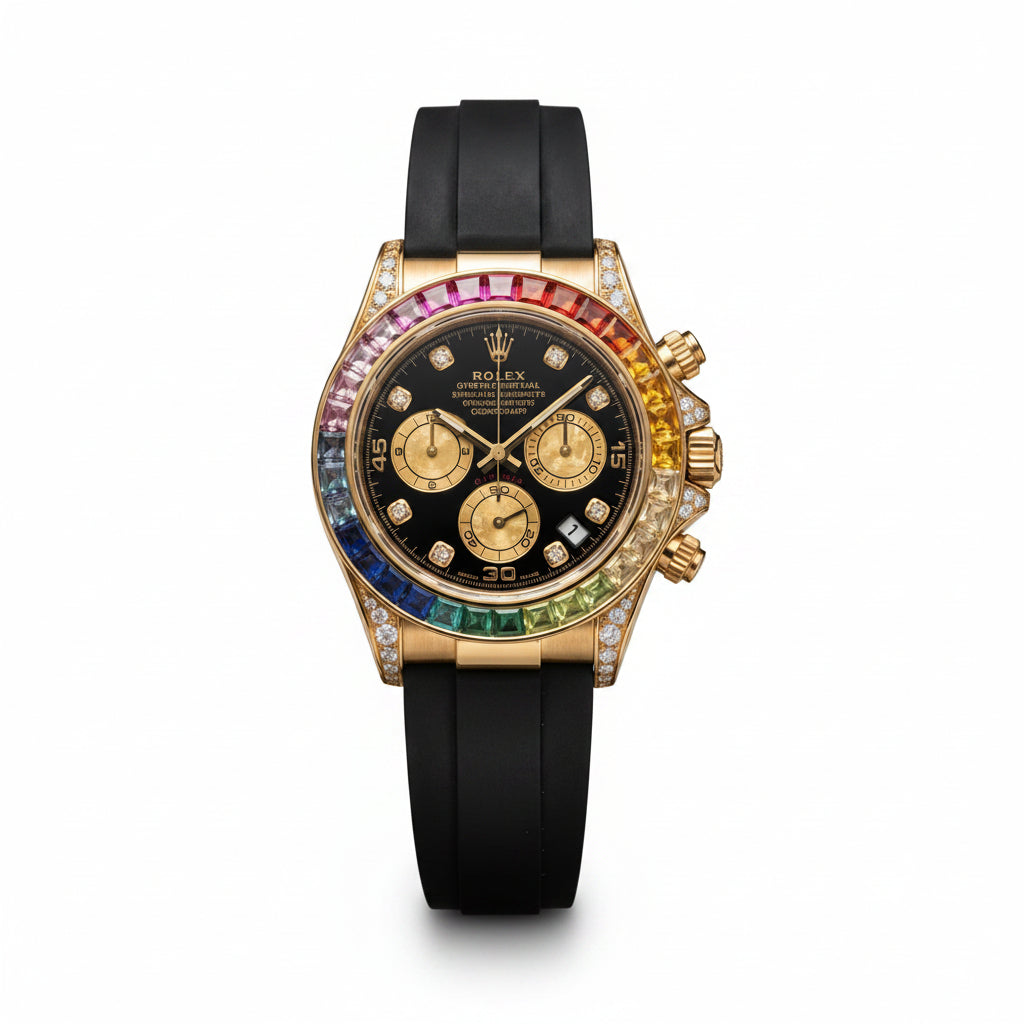 Rolex Daytona Rainbow Luxury Edition - Premium Oysterflex Collection
