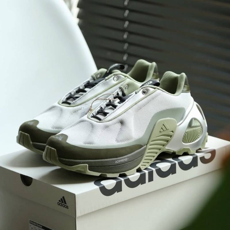 Adidas Wonder Runner ‘Sage Carbon’ Premium Lifestyle Sneakers – Futuristic Tactical Outdoor Shoes