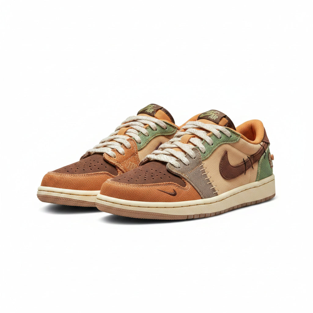 Zion Williamson x Air Jordan 1 Retro Low OG 'Voodoo' Sneakers
