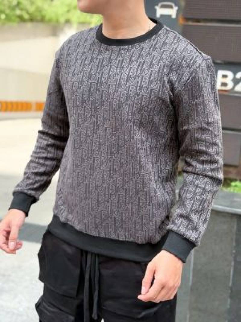 Dior Full Monogram Sweatshirt Black